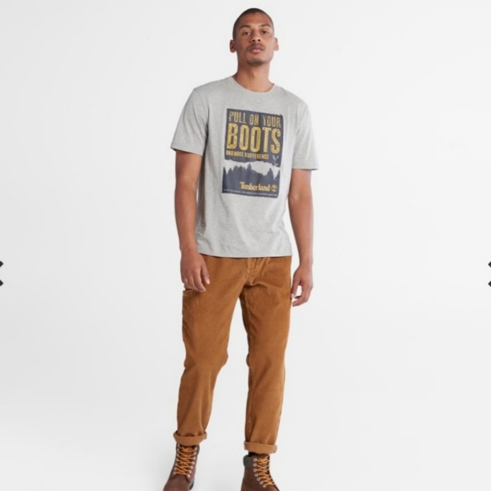 TIMBERLAND CORDUROY STRAIGHT WHEAT PANTS SIZE 36 NWT